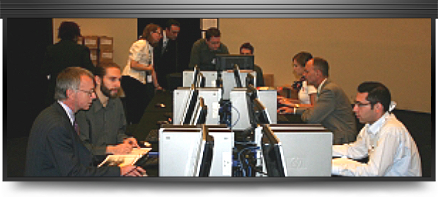 Speaker preperation room Speaker preperation room