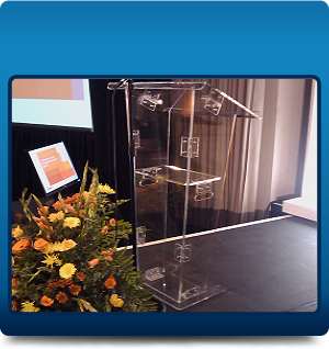 Perspex Lectern Perspex Lectern